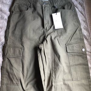 Forever 21 High Rose Wide Leg Pants